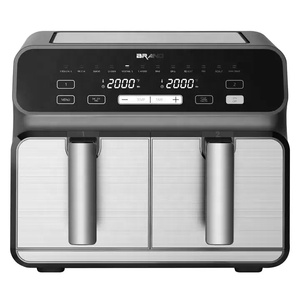 Freidora de Aire de Doble Color, Multifuncional, Inteligente, Comercial, Digital, Sin Aceite, Horno 4.5L+4.5L 9L 7L 9.5L 12L, Gran Oferta Doble - Product Image 4