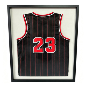 Custom Borderless Relief Jersey <strong>Frame</strong> Professional Sports Collectibles Showcase Sleek <strong>Shadow</strong> <strong>Box</strong> for Modern Apartments - Product Image 1
