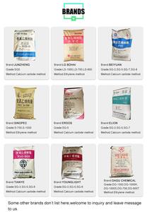 Resina de PVC de Grado HBCS China Trade Manufacturers Hs 1000r Tl1000 Sg1000 Jl1000 Dg 1000k para la Producción de Pantuflas - Product Image 6