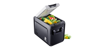 Nevera portátil para coche de 35L con refrigerador de apertura lateral, compresor de 12V/24V, diseño compacto - Product Image 5