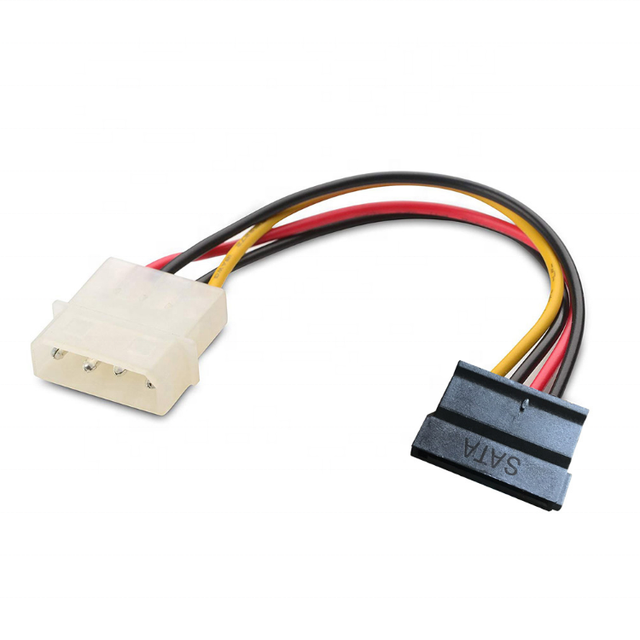 4 Pin to Sata Power Cable Molexe IDE 4p to SATA Power Adapter Hard Disk SSD Cable