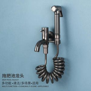 Pistola de pulverización de latón de alta presión Morning Dew para inodoro, cocina, baño y ducha - Product Image 4