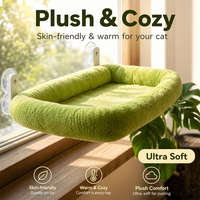 Hamac de fenêtre pour chat à ventouse, lit, siège, chaise longue et étagère pour chats de grande taille d'intérieur, pour le bain de soleil, OEM ODM personnalisé