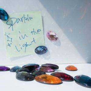 Aimants de réfrigérateur en verre coloré, style bijoux et pierres précieuses, pour la cuisine - Product Image 4