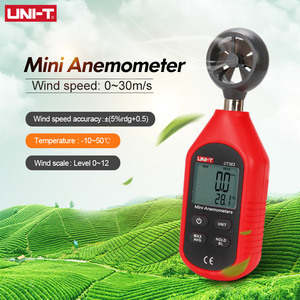 Anemómetro Digital Portátil UNI-T UT363 UT363BT, Medidor de Velocidad del Viento, Medidor de Temperatura, Pantalla LCD, Medidor de Flujo de Aire L60 - Product Image 3