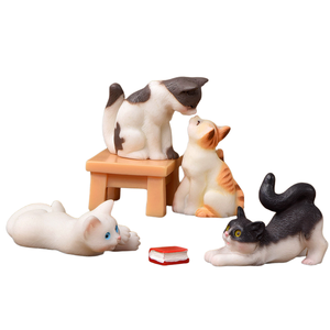 Weijin Micro-paesaggio cartone animato simpatico simulazione piccolo animale figurina, accessori decorativi, piccolo Orname Desktop - Product Image 1