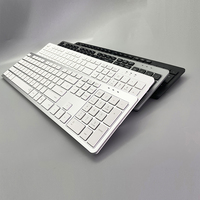 Ensemble clavier-souris BT5.0 personnalisé touches chocolat pleine grandeur BT-103D sans fil USB Connect Office Feature