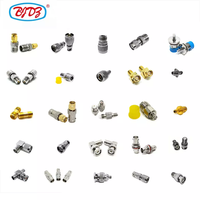 Precio de fábrica: Conector adaptador coaxial RF tipo N, TNC, SMA, SMB, SMC, BNC, 7/16, Mini Din, 4.3-10, hembra, macho, F, RCA, UHF, FME, QMA