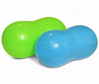 Ballon d'exercice en forme de cacahuète, ballon de physiothérapie pour le renforcement du tronc, l'entraînement en roulement et la thérapie, ballon de yoga pour l'équilibre, vente chaude
