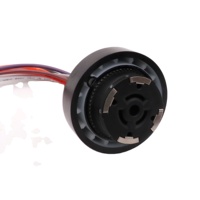 OJUN-713 Prise de contrôle optique étanche IP66 à corps divisé, populaire, 3/5/7 broches pour éclairage extérieur, type Nema