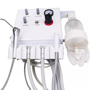 Высококачественная портативная стоматологическая установка, бытовая турбина с четырьмя Соединенными стенками, турбина с двумя отверстиями и четырьмя отверстиями, воздушное питание с бутылкой для воды - Product Image 5