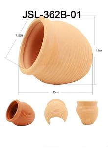 Grotte d'élevage Pleco en terre cuite pour décoration de réservoir d'aquarium de crevettes et de petits poissons - Product Image 3