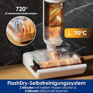 <span class=keywords><strong>Tineco</strong></span> FLOOR ONE STRETCH S6 <span class=keywords><strong>Aspirateur</strong></span> à main sans fil Global Smart Home <span class=keywords><strong>Aspirateur</strong></span> à air chaud à 180 ° pour séchage à l'air chaud - Product Image 3