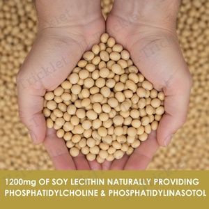 JULONG Supply OEM/ODM Suplemento de etiqueta privada Cápsulas de lecitina de soja natural 1200mg Cápsulas de gel blando de lecitina de soja - Product Image 2