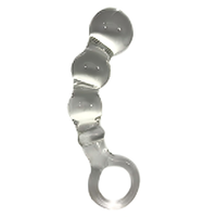 Kristallglas Analplug Sexy Erwachsenen-Spielzeug für Frauen Po-Öffner Masturbator Analdehner Analplug Buttplug Spaß-Spielzeug