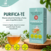 Édition espagnole – 18 extraits de plantes aromatisés pour le foie – Essences nourrissantes – Compléments à base de plantes en sachet – Fournitures de soins de santé