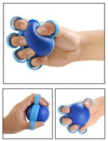 Bola de Agarre de Cinco Dedos con Estilo Fijo para Rehabilitación, Entrenamiento Físico, Equipo de Ejercicio, Fortalecedor de Muñeca y Dedos, Separador de Manos