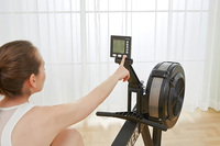 Équipement de sport de gym, ergomètre à résistance d'air pour musculation, machine à ramer pour entraînement en bateau-dragon, dynamomètre de kayak