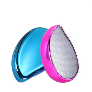 En Foot <b>File</b> Oval Nano Glass Pumice Stone For Dead Skin Removal Callus Remover Blue Rose Red - Product Image 1