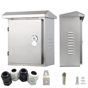 Stainless Steel Outdoor Cabinet For Electric Vehicle Charging And Battery Swapping Equipment Custom Made With Lock And - Product Image 1