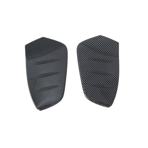 WZXD Car Accessories ABS Carbon Fiber Exterior Kit Cover Trims Mirror Handle Fog <b>Lamp</b> Covers for BZ4X 2023 - Product Image 3