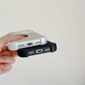 Coque de téléphone portable tendance en cuir avec objectif photo interchangeable pour iPhone 17 Air 16 15 <span class=keywords><strong>Pro</strong></span> Max, protection arrière en TPU - Product Image 6