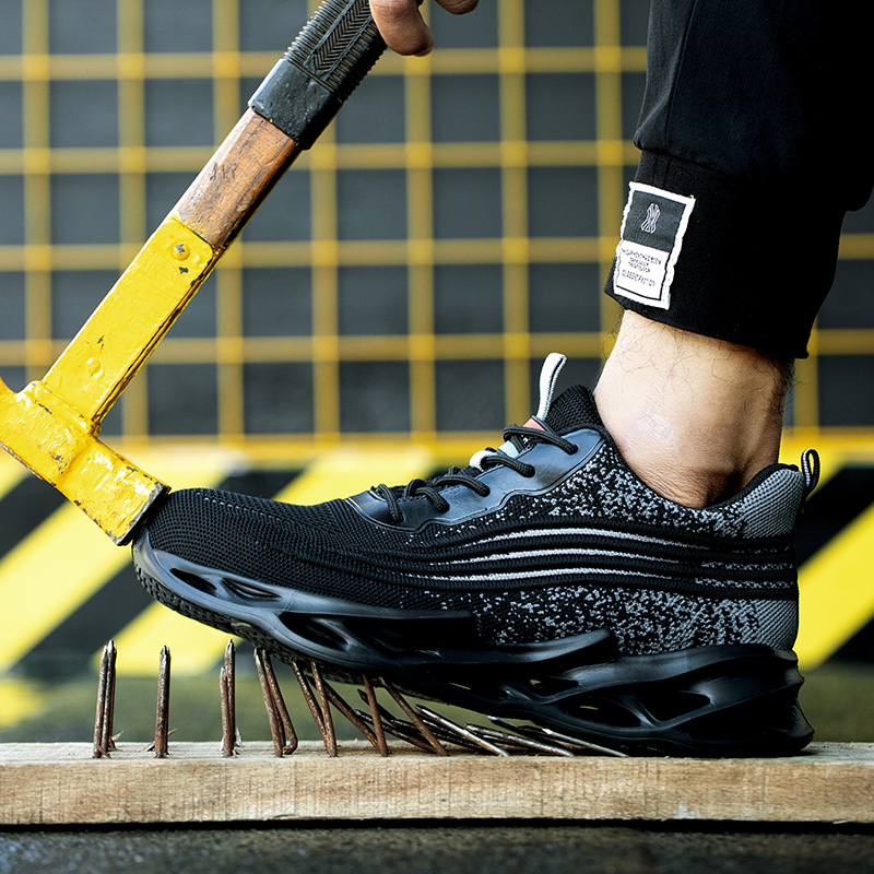 Прямая поставка, Высококачественная Нескользящая защитная обувь, хорошая износостойкая промышленная Рабочая обувь