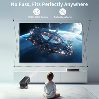 Hot New Mini Android Proyector portátil Wifi6 200 Ansi Pocket Home Theater Auto 4K LCD TV 3D Características Número de modelo
