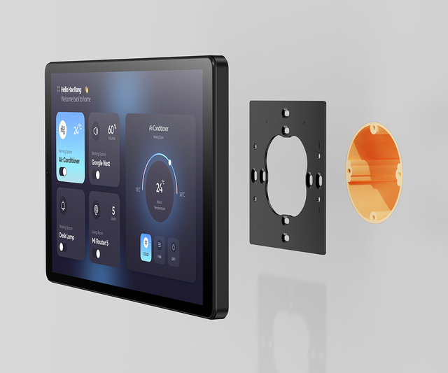 24/7 10.1 inch POE Android Tablet Wall Mount GMS IoT Smart Home Control Meeting Room Scheduling Kiosk Wifi No Built-in Battery