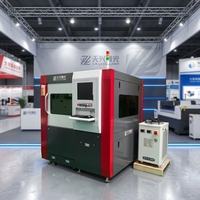 Machine de découpe laser à fibre entièrement automatique avec commande Cypcut, rails de guidage HIWIN, découpe de précision pour métaux, bois et plaques minces