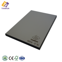 Plaques stratifiées compactes phénoliques HPL imperméables pour cloisons d'hôtels, hôpitaux et extérieurs, décoration intérieure commerciale