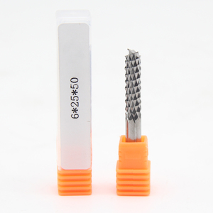 Fraise industrielle en carbure à dents <span class=keywords><strong>de</strong></span> maïs, <span class=keywords><strong>motif</strong></span> diamant, pour PCB, fraiseuse CNC, pour <span class=keywords><strong>fibre</strong></span> <span class=keywords><strong>de</strong></span> <span class=keywords><strong>verre</strong></span>, bois dur, MDF - Product Image 1