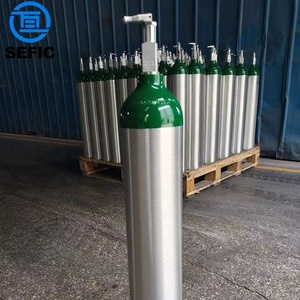 Haute pression sans couture ISO7866 DOT3AL ME MD taille 1L 2L 5L 10L 15L 20L 40L 50L cylindre d'oxygène en aluminium vide respiration <span class=keywords><strong>O2</strong></span> - Product Image 6