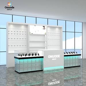 Mostrador de Tienda con Diseño de Estante Frontal con Luz LED para Exhibición de Teléfonos Celulares - Product Image 3