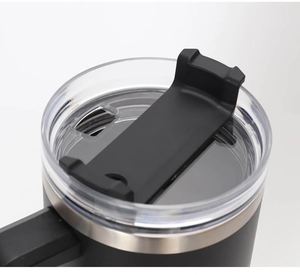 Envío de Fábrica Nuevo Vaso Térmico de Acero Inoxidable 304 de 40oz y 30oz con Asa para Coche, Vaso Ice King de Gran Capacidad con Asa y Pajita - Product Image 5