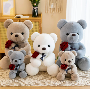 Ours en peluche géant super doux <span class=keywords><strong>Megan</strong></span> en coton PP, adorable <span class=keywords><strong>poupée</strong></span> géante Maman Ours avec bébé ours en peluche - Product Image 6