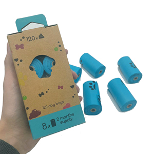 RDY Australia Top Pick Custom Dog Poop Bags Low MOQ Bulk Ready Waterproof Scent Added <b>Compostable</b> Plastic Dog Poop Bags - Product Image 4