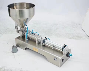 Máy Làm Đầy Nước Sốt Hàu Mayonnaise Trộn Salad Máy Làm Đầy Chất Lỏng Kem Dán Chai Nhựa - Product Image 2