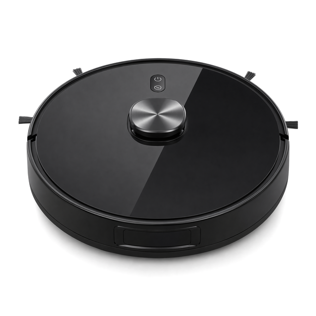 PV8 Smart Robot Vacuum Cleaner with LDS Navigation, Strong Suction & App Control for Pet Hair and Home Cleaning