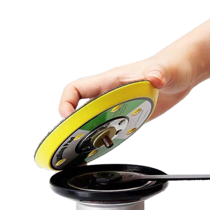 5 Zoll 125mm Sander Backup Schleif kissen Klett verschluss - Product Image 2