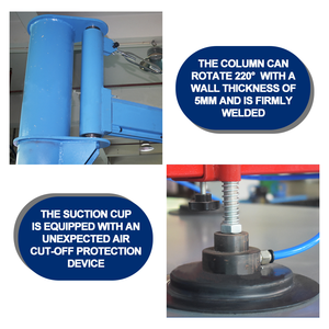 SOVE nueva máquina de alimentación de corte láser con placa neumática placa de aluminio de acero inoxidable engranaje de elevación de ventosa de vacío - Product Image 3