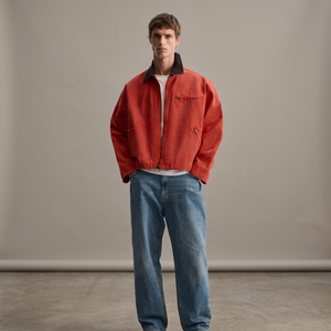 Blouson Bomber en Toile de Coton Premium pour Homme, Col Montant, Logo Personnalisé sur le Devant, Respirant, Style Streetwear Hiver, OEM ODM - Product Image 3