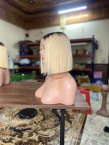 High Density 100% Human Hair <b>Lace</b> <b>Front</b> <b>Wig</b> Natural Straight Body Wave <b>Wig</b> for Salon and Beauty Market - Product Image 2