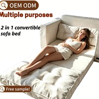 Maßgefertigtes 3-Sitzer Ecksofa Modernes Klappbares Modulares Konvertierbares Schaumstoff-Bodensofa Schlafsofa für Hotelgebrauch OEKO