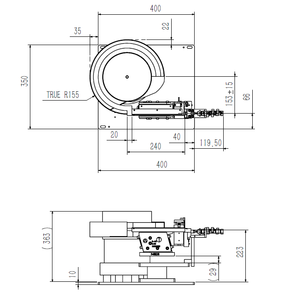 Tapa de Rosca de 99 Pulgadas, Arandela de Tornillo, Abrazadera de Metal de Resorte, Tazón Vibrador, Tapa Alimentador, Boquilla, Válvula de Drenaje, Tapa de Pulverización, Sistema de Alimentación Automática - Product Image 5