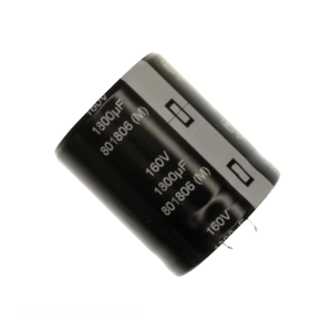 Condensateur à traversée de canal (TH) 1800 uF EET-UQ2C182KA CAP ALUM 1800UF 20% 160V SNAP TH - Product Image 1