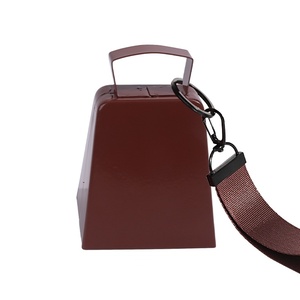 Hot Selling 4 Inch Metal Iron Cowbell Loud Sound Cheering Bell For Sports Events - Product Image 5