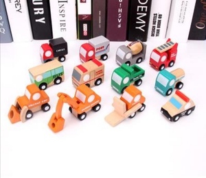 12-Piece Wooden Car Truck Set Educational Traffic <strong>Toys</strong> <strong>for</strong> <strong>Boys</strong> 3 Years+ Playful PushvTown Vehicles Gift <strong>Christmas</strong> Construction - Product Image 2