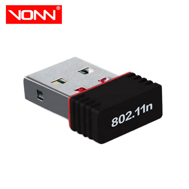 USB WiFi Adapter 150Mbps Free Driver Single Band 2.4GHz Plug and Play Network Card for PC Windows 10
