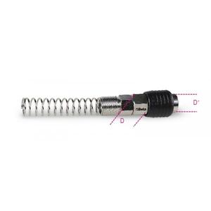 BETA - 019170308 Acopladores rápidos de bola universales con resortes helicoidales (paquete múltiple)-ACCESORIOS DE HERRAMIENTAS DE AIRE EAN 8054809169644 - Product Image 2
